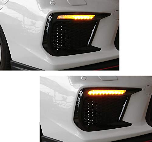 Lámparas LED diurnas iJDMTOY para Subaru WRX 2018-2021 miniatura 6