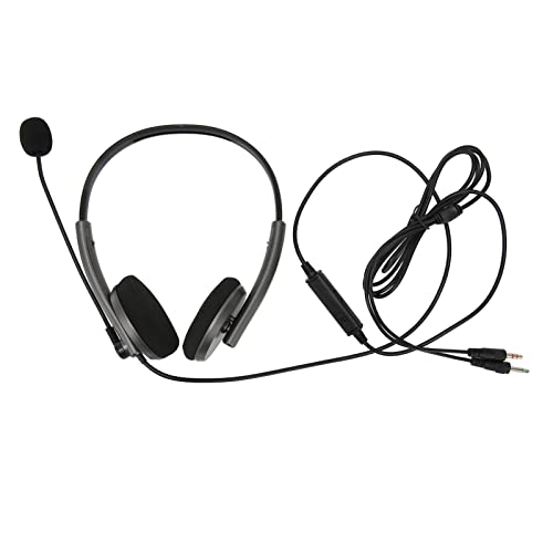 Retractable Call Center Headset with Rotatable Microphone, HD Voice Communication, Hearing, Stylish and Comfortable for Time Wea