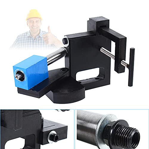 Tube Notcher Kit, 0-50&deg; Adjustable Angle Hole Saw Notcher for 3/4" to 3" OD Tubing, Heavy Duty Pipe and Tube Notcher Tube Notching Jig Fixture Tool for Welding Fabrication