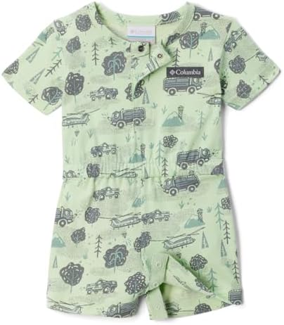 Columbia Baby Little Sur Playsuit, Sage Leaf Forestlove, 12/18