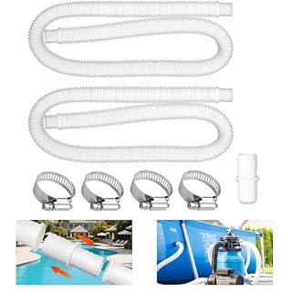 Anyingkai, tuyau de piscine 32 mm, pinces métalliques incluses
