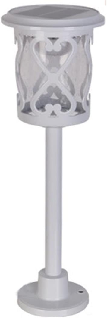 Solar Floor Lamp Outdoor Bar Imitation Flame Wiring Lamp Garden Floor Lamp Solar Lawn Lamp(Land insertion850cm)