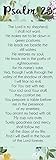 Creative Brands Faithworks - Inspirational Bookmarks with Scripture, Pack of 10, Psalm 23