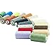 Simthread 20 Colors All Purposes Cotton Quilting Thread 50wt 3 Plies for Piecing Sewing Embroidery etc - 550 Yards Each