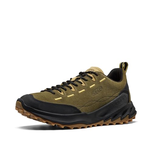 Image of KEEN Men's Jasper Zionic Durable Tread Suede Climbing Approach Style Hiking Shoes