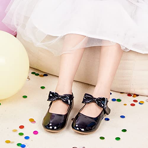 Toddler Flower Girl Dress Shoes - Little Girl Ballet Flats for Wedding Party2