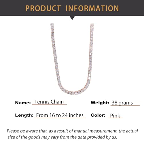 14K Gold Over S925 Necklace with Single-Row Hip-Hop Moissanite Tennis Chain – Simplicity Meets Elegance. The Beautiful Gift for Those Who Appreciate Classic Charm,Father's Day Gifts for Dad2