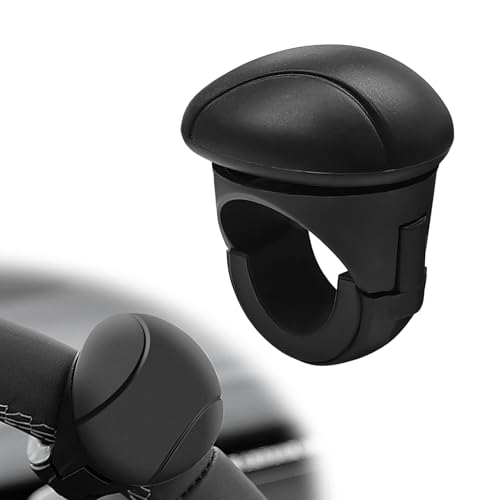 Gdnecad Car Steering Wheel Spinner Knob, Non-Slip Steering Wheel Power Handle Turning Assist Knob, Universal 360° Rotation Wheel Booster Spinner for Cars Trucks Tractors Forklifts