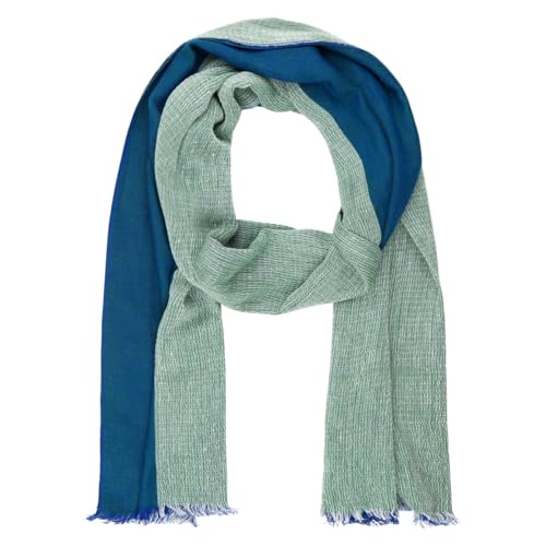 LINDENMANN Herren Schal / 55% Baumwolle, 45% Viscose Herrenschal, grün