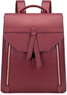 Estarer Women Fashion Leather Backpack for Travel Work College 15.6inch Ladies PU Leather