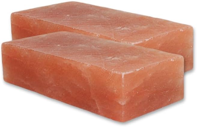 Himalayan Salt Lick Horses (5.5 lbs Each) Pack of 2 | Deer Salt Lick Block | Licking Block for Animals | Pink Salt Lick for Livestock.