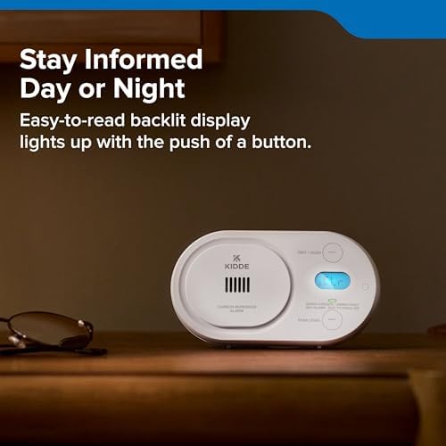 Kidde Carbon Monoxide Detector, AA Battery-Powered, COBDL - 3