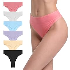6 Pcs High Thong-a