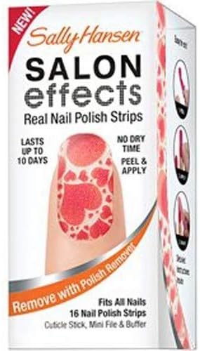 SALON EFFECTS REAL NAIL POLISH STRIPS (SPEED DATING) By SALLY HANSEN