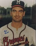 Bob Buhl Milwaukee Braves Signed Autographed 8x10 Photo W/Coa - Autographed MLB Photos