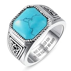 Irish Celtic Knot-Genuine Turquoise