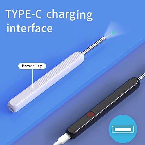 ZIRYXQ Caméra Oreilles Nettoyage Wi-Fi Visible Cire Élimination Cuillère Usb 1080p HD Wi Load Spoon Elimination Wax Visible Otoscope – vue 5