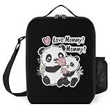 Photo Gallery panda bears i love mommy - borsa termica per il pranzo, riutilizzabile, per uomo e donna Photo Gallery panda bears i love mommy - borsa termica per il pranzo, riutilizzabile, per uomo e donna