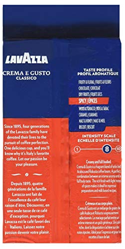 Lavazza Medium Roast Crema E Gusto Ground Coffee 8.80 Oz (Pack Of 8) #TOP1