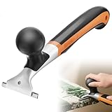 ‌Premium 2.5' Carbide Scraper Tool – Heavy Duty Paint, Glue, Varnish, Resin, Putty Remover for Wood, Metal, Tile, Concrete & More – Ergonomic Non-Slip Handle, Sharp Durable Blade