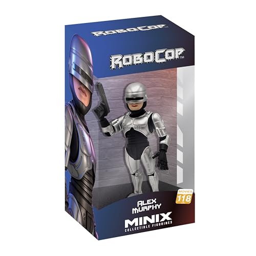 MINIX - Movies #118 - Robocop - Alex Murphy - Figurine à Collectionner 12 cm