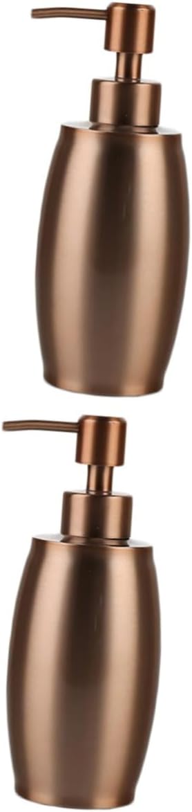 2pcs Travel Toiletries Dispenser Pump Bottle for Shampoo Conditioner Lotion Hand