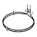 Produktbild Heizelement Heißluftheizung Heizung Umluft kompatibel mit Miele 8346760 Irca 3133r635 für Backofen - LUTH Premium Profi Parts