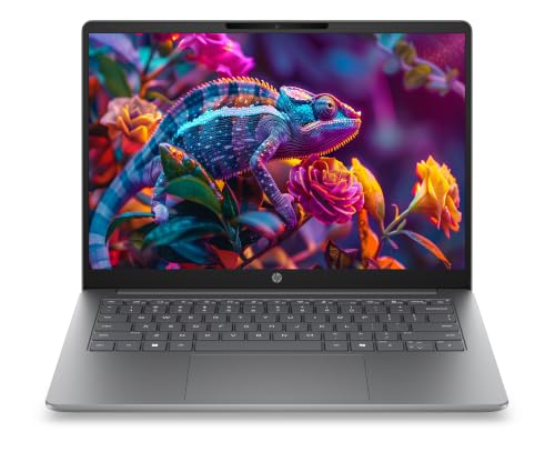 Image of HP 14 (2026), AMD Athlon Dual Core Silver 10 - (8 GB DDR5 /512 GB SSD /AMD Radeon 610M Graphics /Windows 11 Pro) Thin and Light Business Laptop /14.0 inch WUXGA Display /Silver /Copilot Key /1.4 Kg /MSO 2024