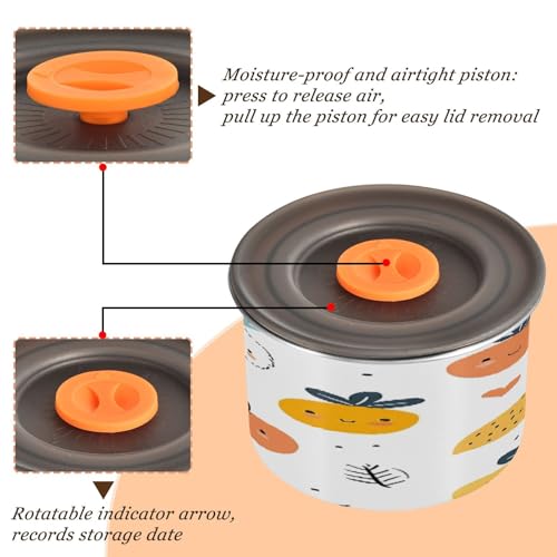 Envase hermético para café acero inoxidable 500ml miniatura 3