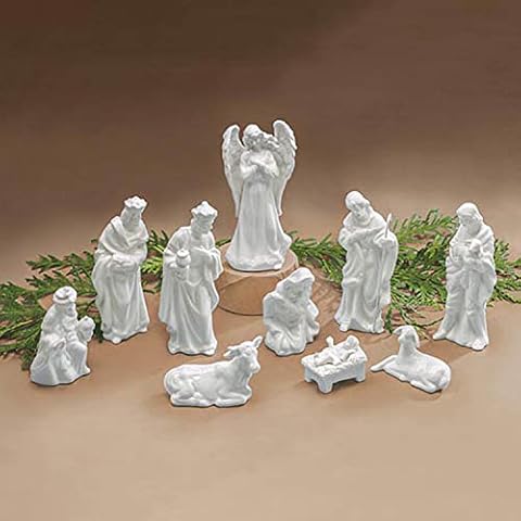 One Holiday Way 10 Piece Nativity Set Cover
