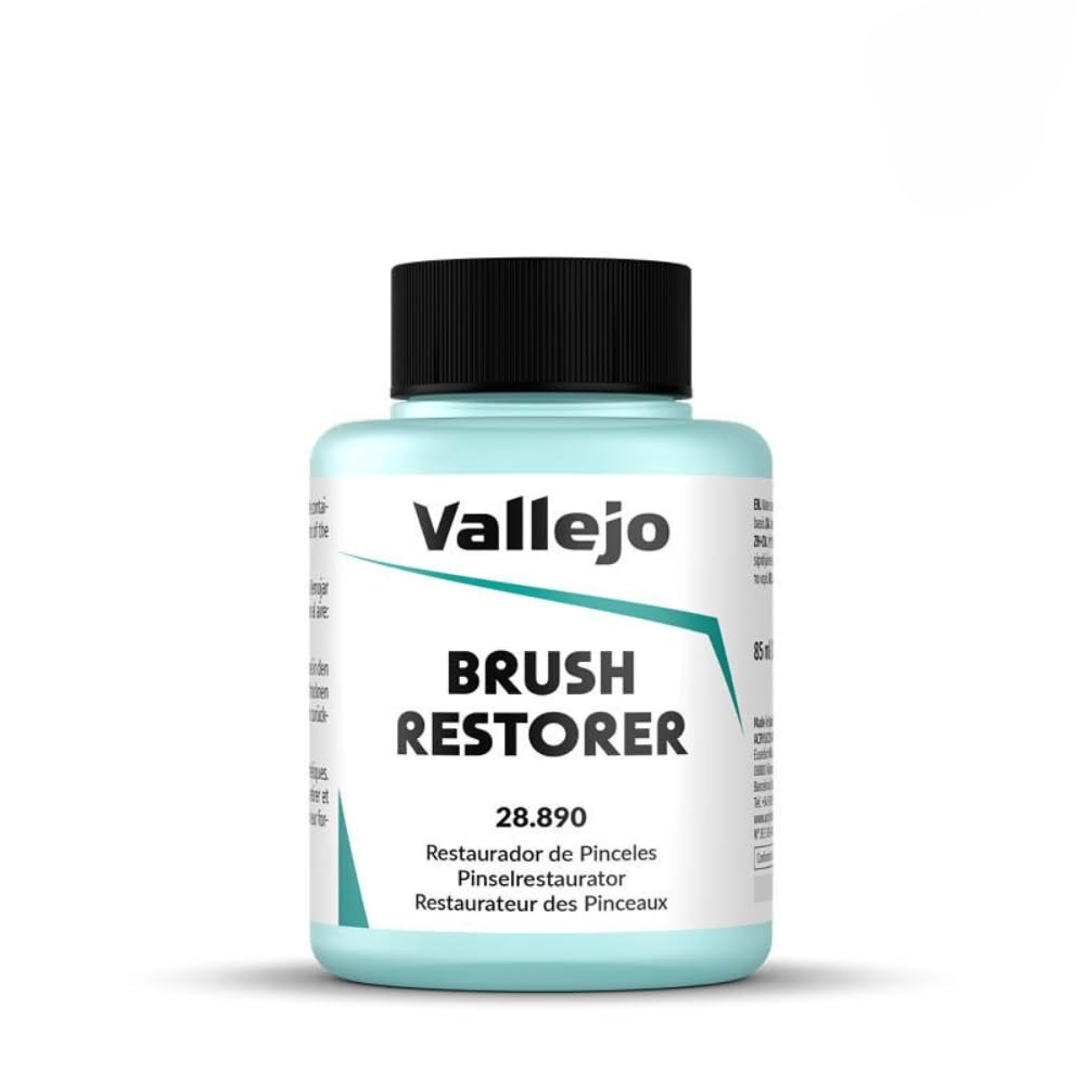 Vallejo 28.890 - Brush Cleaner, Watercolors, 85 ml - New