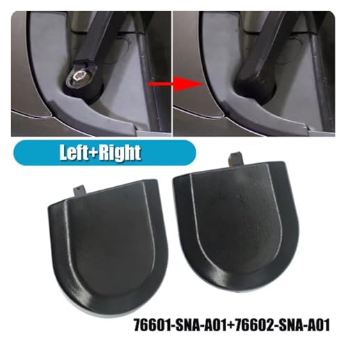 Tapa tuerca para brazo limpiaparabrisas coche perno Civic 2006-2011 2 piezas 3