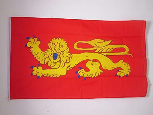 AZ FLAG, Aquitaine Flag, 2x3 Ft, 100D Polyester French Region Of Aquitaine Banner with Two Metal Grommets, Fade Resistant