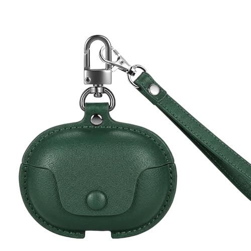 For SHOKZ OpenDots Air �p �P�[�X �J�o�[ KONXISA WF-1000XM6 �Ή� �P�[�X ���U�[�ی�J�o�[ ���b�N�t���J���r�i�t�� ���p���₷�� �ϏՌ� �h���h�o �E�H�b�V���u�� �����[�d�\ �����^�т����₷���i�Z���ΐF�j