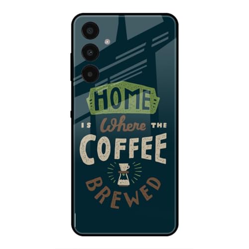 Image of SmashItUp Coffee | Quote Designer Printed TPU Metal Case Mobile Back Cover for Samsung A15 5G