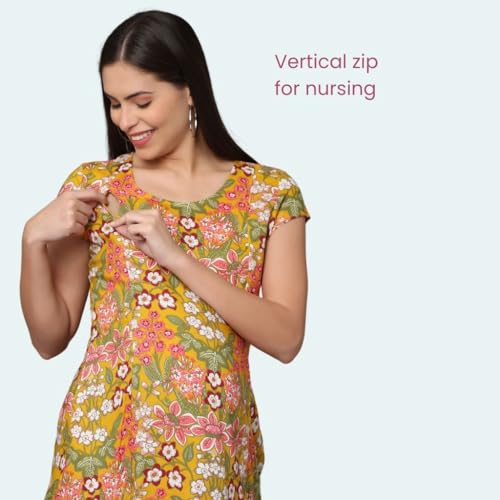 Image of Morph Maternity | Maternity Dresses for Women | Fits During Pregnancy & Post Pregnancy | Back Tie to Adjust