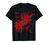 Fake Blood Splatter T-Shirt T-Shirt