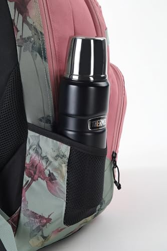 Nitro Chase Plecak szkolny z organizerem szkolnym z kieszenią na laptopa 17", drewniany róż, 35 l, Rucksack, Róża z drewna., 35L, Plecak
