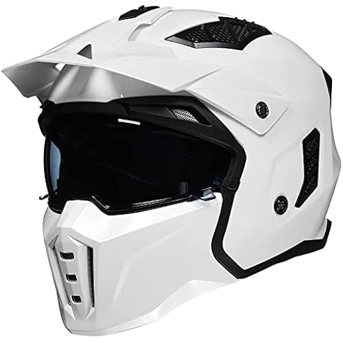 ILM Open Face Motorcycle 3/4 Half Helmet Adult Full face Retro Helmet Z302