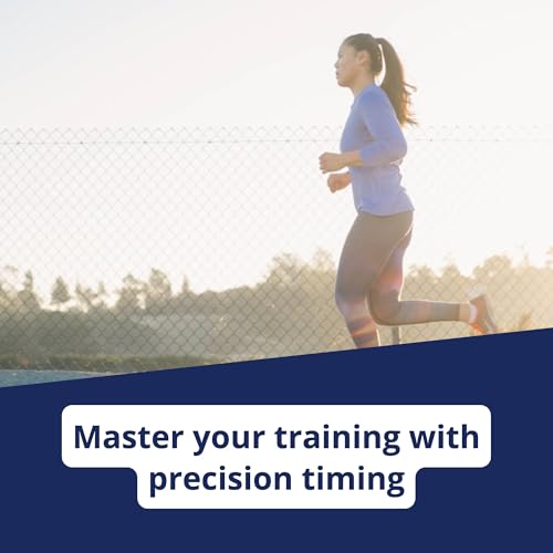 ULTRAK 360 Stopwatch – Dual Split Memory Timer, Electro-Luminescent Display, Water-Resistant Sports Watch, Calendar and Alarm Timepiece, Coach\'s Training Tool