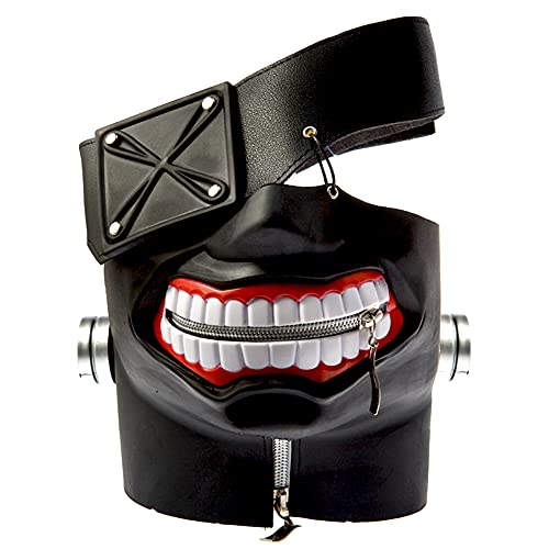 Halloween 1:1 Tokyo Ghoul Kaneki Ken Cosplay Costumes Mask Tokyo Ghoul wig (mask)
