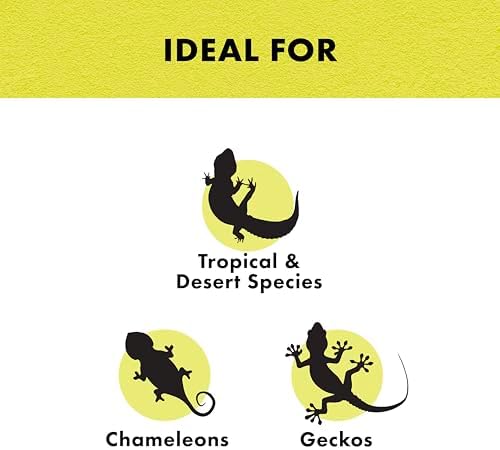 Zilla 100109917 Reptile Terrarium Heat Lamps Incandescent Bulb, Day Blue, 75W - 2