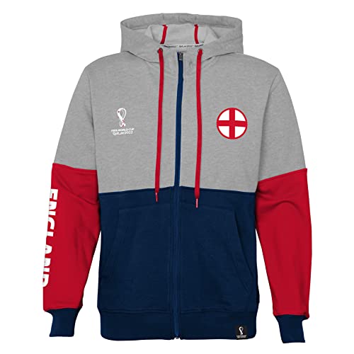 Image of Outerstuff International Soccer mens Fifa World Cup Country Contrast Panel Fleece Hood