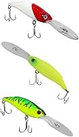 Marine Sports, Kit 3 Iscas Artificiais Pesca Ação Fundo Marine Sports Deep Dart 75 7,5cm 11,5g Cor:Kit 2