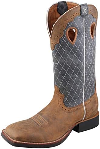 Twisted X Mens 14" Ruff Stock, Bomber & Blue, 8 D | Image 1