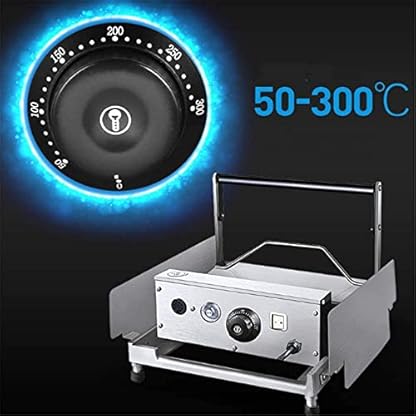 MNSRRN Kommerzielle doppelseitige Aluminiumplatten-Burger-Maschine, Doppelschicht-Backen-Burger-Maschine Antihaft 12 Burger-Heizungs-Brot-Maschine, gebrauchte Küchen Fast-Food-Restaurants – Bild 7