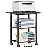 Polyvalent : notre grand support d'imprimante peut non seulement être utilisé comme table d'imprimante, mais également comme support de rangement de cuisine, table d'appoint de canapé, table de chevet, etc. Convient for le bureau, la cuisine, la chambre, le salon, c'est un idéal support de stockage for l'organisation et le stockage. Le design simple et peu encombrant s'adapte à presque toutes les décorations et ne se démodera jamais.