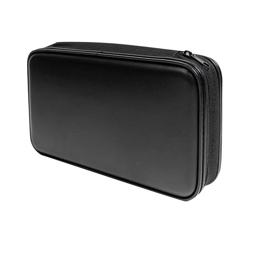 Sac de rangement portable pour disques, pochette de transport CD idéale pour les trajets en voiture