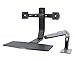 Ergotron #24-312-026 WORKFIT-A Dual