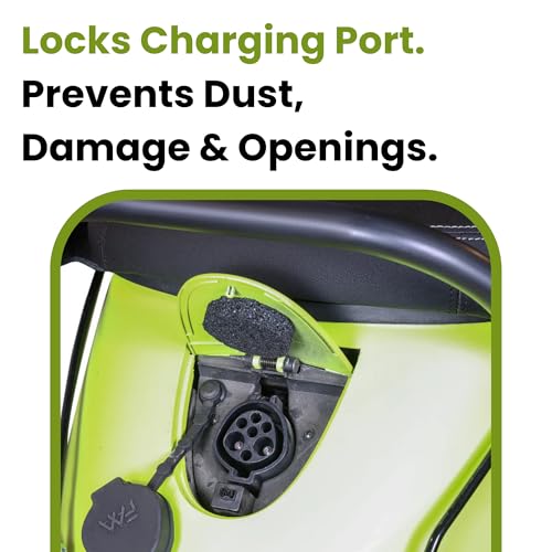 Image of Favourite Auto Ola Charging Push Lock Pin, Secure & Durable Fit Ola Charging Cover (Pack of 2)